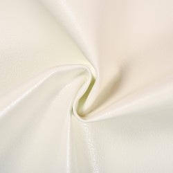 Ткань Дерматин (Кожзам) для мебели, цвет Белый (на отрез)  в Уфе
