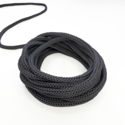 Шнур для одежды d-4.5мм, цвет Серый (на отрез)  в Уфе