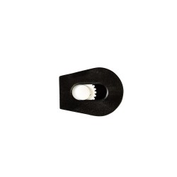 Зажим для шнура 4 мм KL цвет Чёрный + Белый (поштучно)  в Уфе