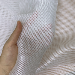Сетка 3D трехслойная Air mesh 160 гр/м2, цвет Белый (на отрез)  в Уфе