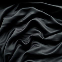 Светозатемняющая ткань для штор &quot;Блэкаут&quot; 95% (Blackout), цвет Черный (на отрез)  в Уфе