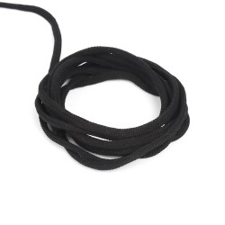Шнур для одежды 4,5 мм,  Чёрный   в Уфе