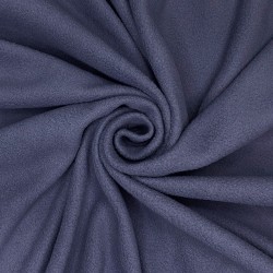 Ткань Флис Односторонний 130 гр/м2, цвет Темно-серый (на отрез)  в Уфе