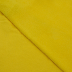 Флис Односторонний 180 гр/м2, Желтый (на отрез)  в Уфе