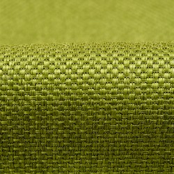 Ткань Блэкаут для штор светозатемняющая 85% &quot;Рогожка Зеленая&quot; (на отрез)  в Уфе