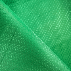 Ткань Оксфорд 300D PU Рип-Стоп СОТЫ, цвет Зелёный (на отрез)  в Уфе