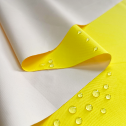 Водонепроницаемая Дышащая Мембранная ткань PU 10'000, цвет Жёлтый (на отрез)  в Уфе